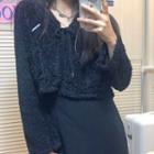 Long-sleeve Fleece Cardigan