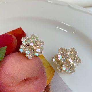 Shell Flower Earring 1 Pair - Gold - One Size