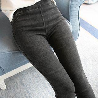 High-waist Jeggings