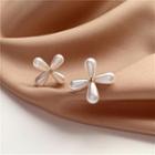 Faux Pearl Flower Earring 1 Pair - Earrings - One Size