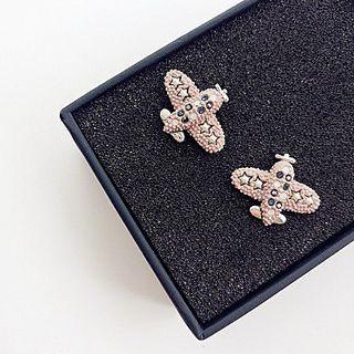 Airplane Stud Earrings