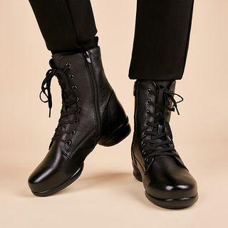 Lace-up Short Dance Boots