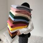 Brushed Fleece-lined Loose-fit Sweatshirt In 12 Colors