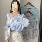 Long-sleeve Dyed T-shirt
