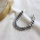 925 Sterling Silver Braided Bracelet Silver - One Size