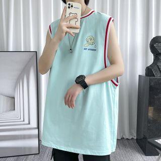 Ice Cream Print Tank Top