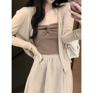 Twisted Knit Top / Cardigan