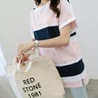 Short-sleeve Multicolor Cotton T-shirt