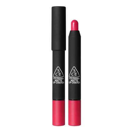 3 Concept Eyes - Matte Lip Crayon (hotline) 1g