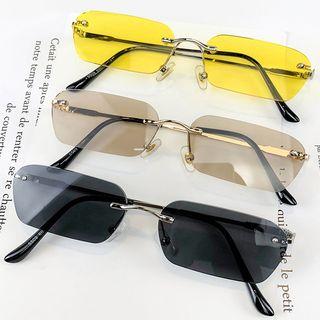 Narrow Rectangular Sunglasses