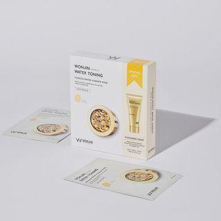 Wonjin Effect - Water Toning Concentrated Essence Mask Special Kit 30g X 10 Pcs