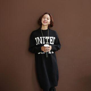 United State Letter Knit Dress