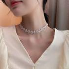 Faux Crystal Choker Women - Necklace - Crystal - One Size
