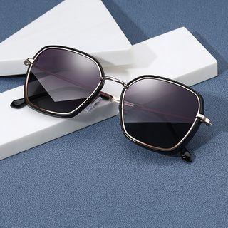 Frame Aviator Sunglasses