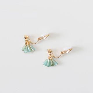 Crystal Tasseled Earrings / Ear Cuff