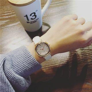 Square Dial Strap Watch