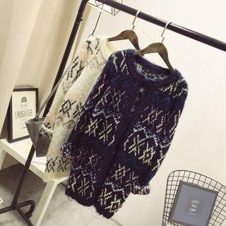 Patterned Chunky Sweater