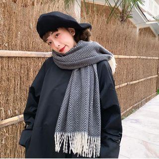 Pattern Scarf As Figure - One Size