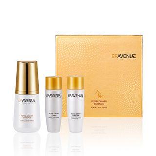 Enprani - Ep Avenue Royal Caviar Essence Specal Set: Essence 50ml + Toner 32ml + Emulsion 32ml 3pcs