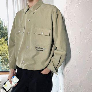 Chest Pocket Letter Shirt