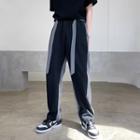 Color Block Oversized Dress Pants