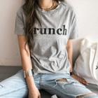 Distressed Crunch Printed T-shirt