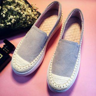 Hidden Wedge Platform Loafers