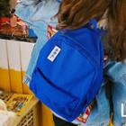 Couple Matching Chinese Letter Tag Canvas Backpack