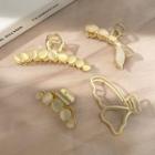Set Of 1 / 2 / 3: Faux Cat Eye Stone / Alloy Hair Clamp (various Designs)