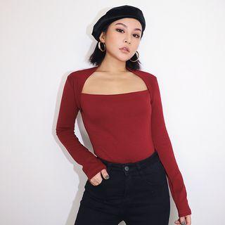 Cutout Skinny T-shirt