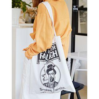 Printed Cotton Tote