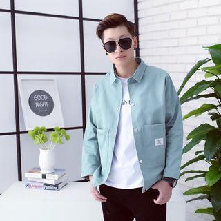 Applique Pocketed Jacket