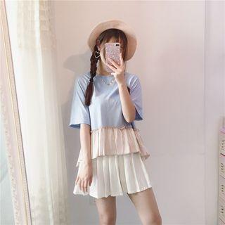 Tiered Short-sleeve T-shirt