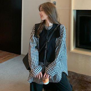 Long-sleeve Blouse / Vest