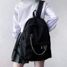 Chained Zip Backpack