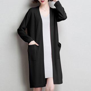 Plain Oversize Cardigan