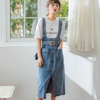 Suspender Harem Jeans