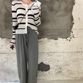 Striped Cardigan / Pants