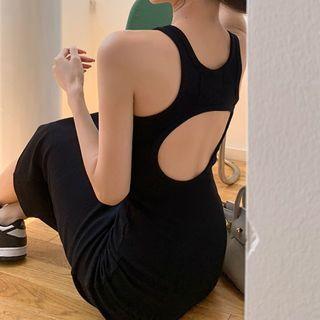 Backless Tank Dress