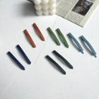 Matte Hair Clip Random Color - One Size