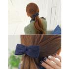 Bow Knit Hair Tie