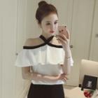 Ruffle Halter Top