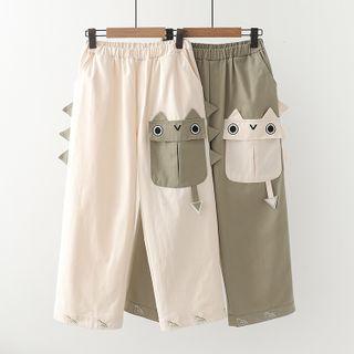 Cat Straight Fit Pants