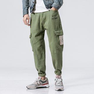 Applique Loose Fit Pants