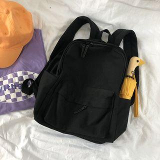 Plain Canvas Backpack / Water Resistant Backpack