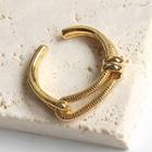 Layered Open Ring K793 - Ring - Gold - One Size