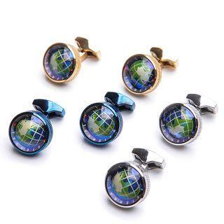 Globe Glass Cufflink