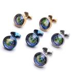 Globe Glass Cufflink
