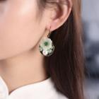 Floral Pendant Earrings
