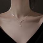 Star Pendant Sterling Silver Choker Silver - One Size